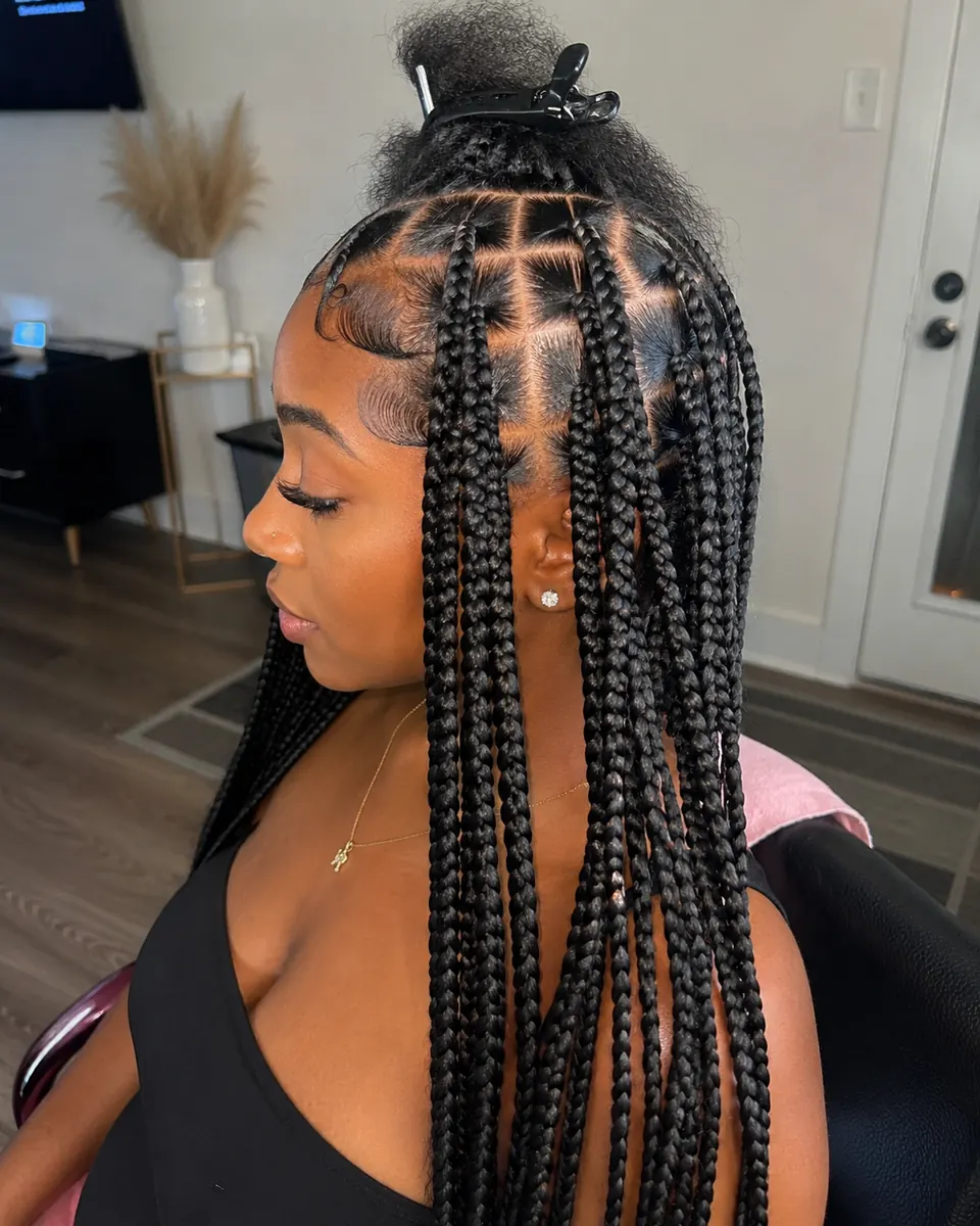 Knotless Braids, Locs and Natural Hair Care at Thirtytw2 hair salon in Philadelphia, PA